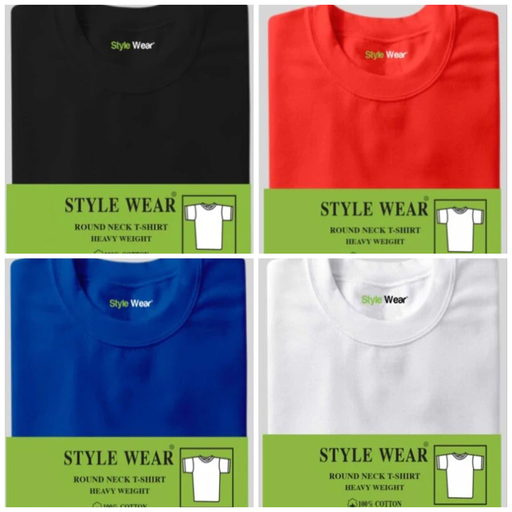 Style Wear Round Neck T-Shirts